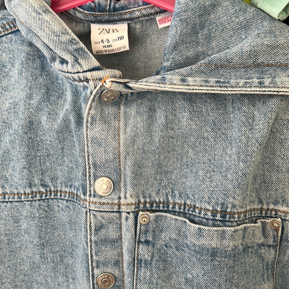 Zara Jean shirt jacket.